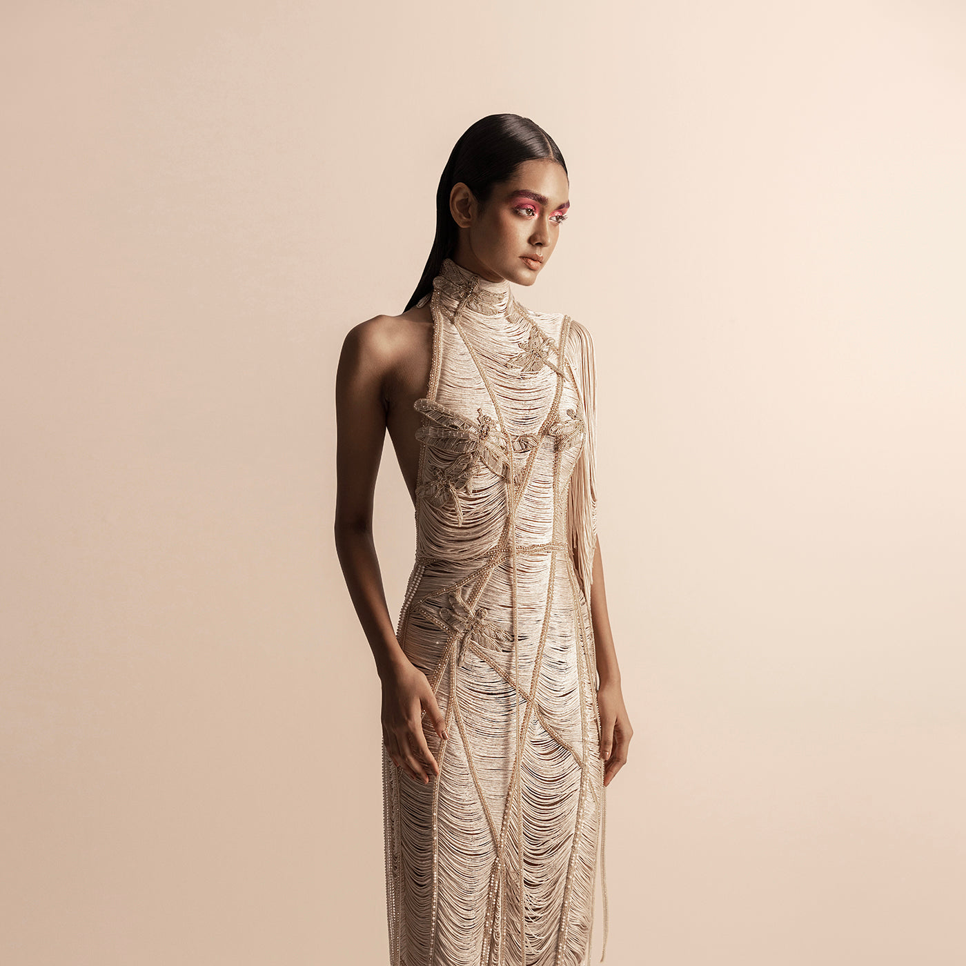 YARN DRAPE GOWN Abhishek Sharma YARN DRAPE GOWN Abhishek Sharma