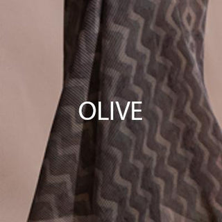 Chevron Print Pleated Textured Halter Draped Dress - abhishekstudio