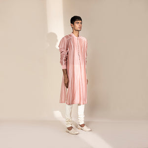 Panelled kurta – structured ethnic menswear with refined tailoring, men's kurta 